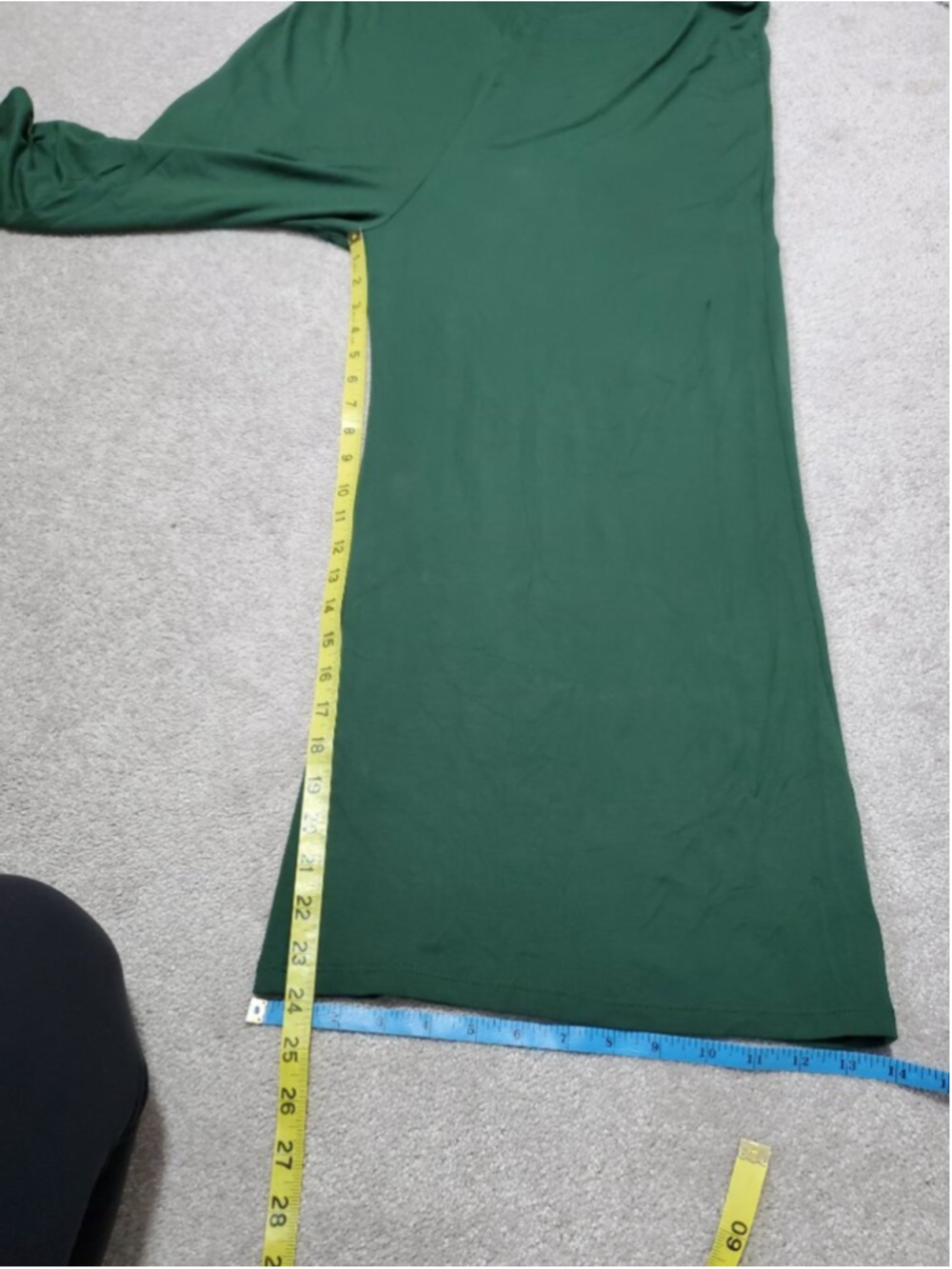 JACKSON ROWE NWT Halter Neck Wide Leg Jumpsuit Green Large Open Back Flowy Soft - Picture 14 of 14